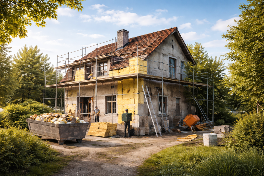 Energetische Sanierung Dauer